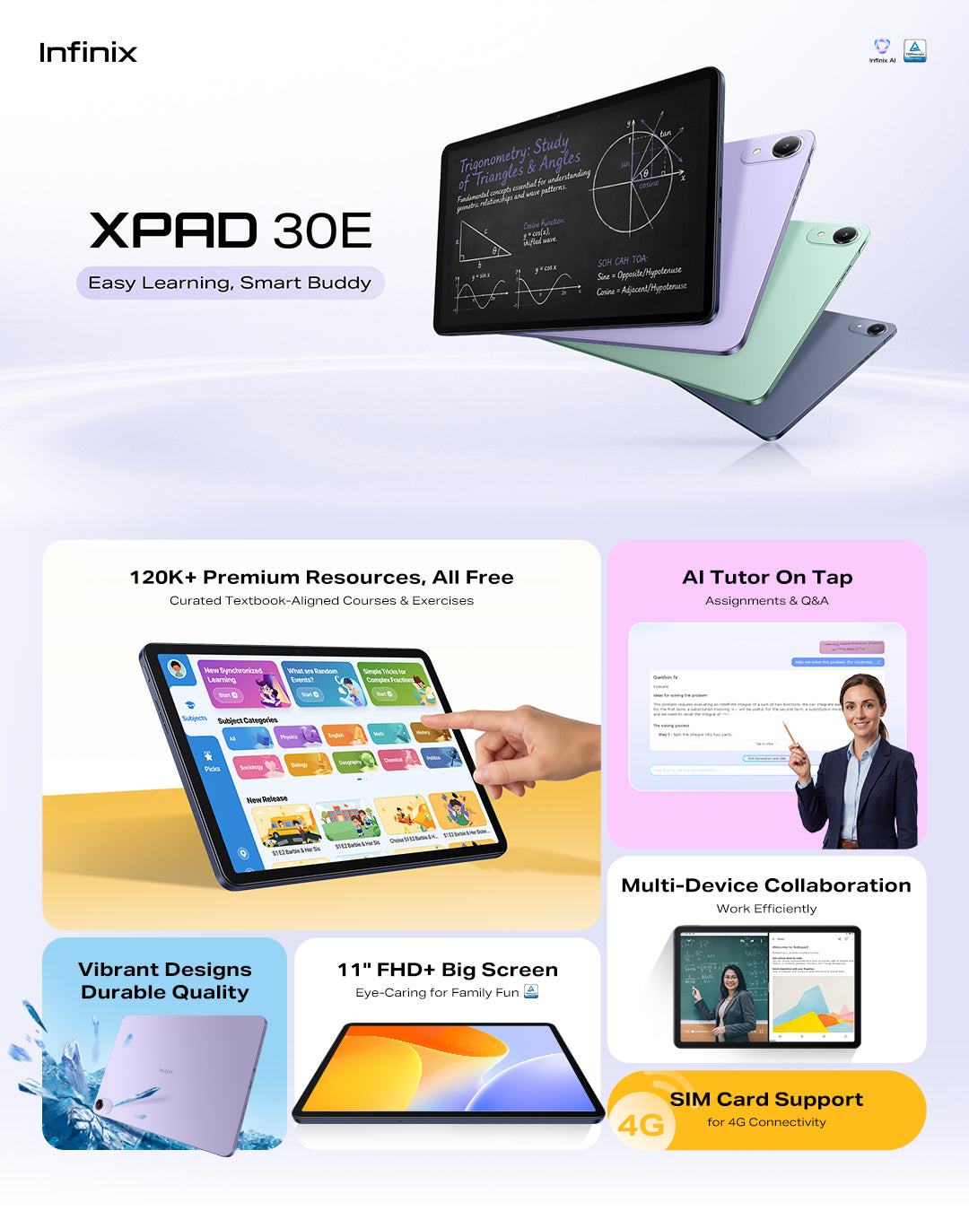 Tablet Infinix Xpad E30